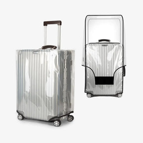 Capa Protetora Para Mala de Viagem Transparente PVC Cristal Resistente e Impermeável - uniescolhas