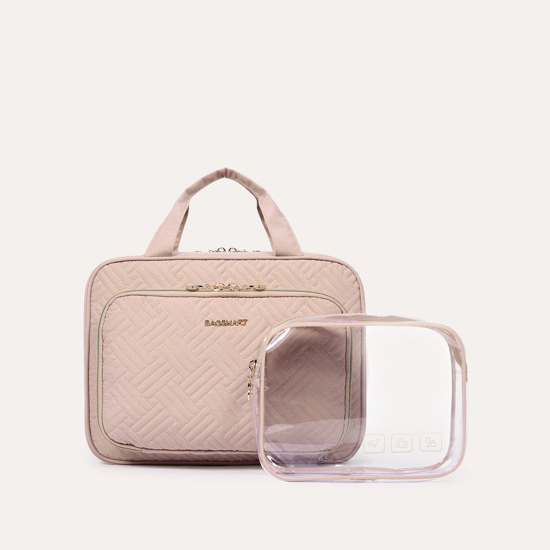 Necessaire de Higiene Pessoal Dobrável / Modelo: PREMIUM - BeautyVoyage®️