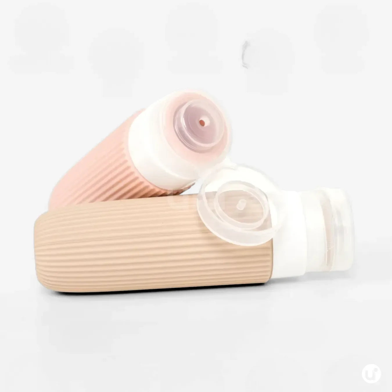 Recipiente Flexível Contra Vazamentos 4 Frascos de Silicone Silicase™ - uniescolhas