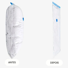 Kit Saco a Vácuo com Bomba para Roupas e Viagem Reutilizável VacuuPack™ - uniescolhas