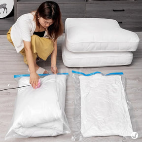 Kit Saco a Vácuo com Bomba para Roupas e Viagem Reutilizável VacuuPack™ - uniescolhas