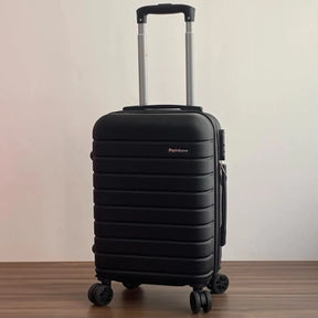 Mala de bordo feminina Novatech em ABS e policarbonato, com design elegante e resistente, ideal para levar na cabine do avião sem despachar.