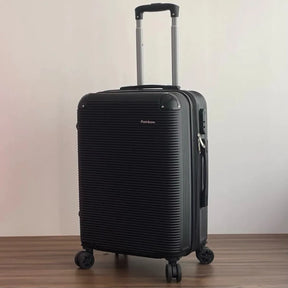 Mala de bordo feminina Novatech em ABS e policarbonato, com design elegante e resistente, ideal para levar na cabine do avião sem despachar.