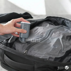 Mochila de viagem feminina AirBag Pack de 60 litros em tecido Oxford impermeável, com sistema a vácuo integrado, ideal para evitar taxas de bagagem.
