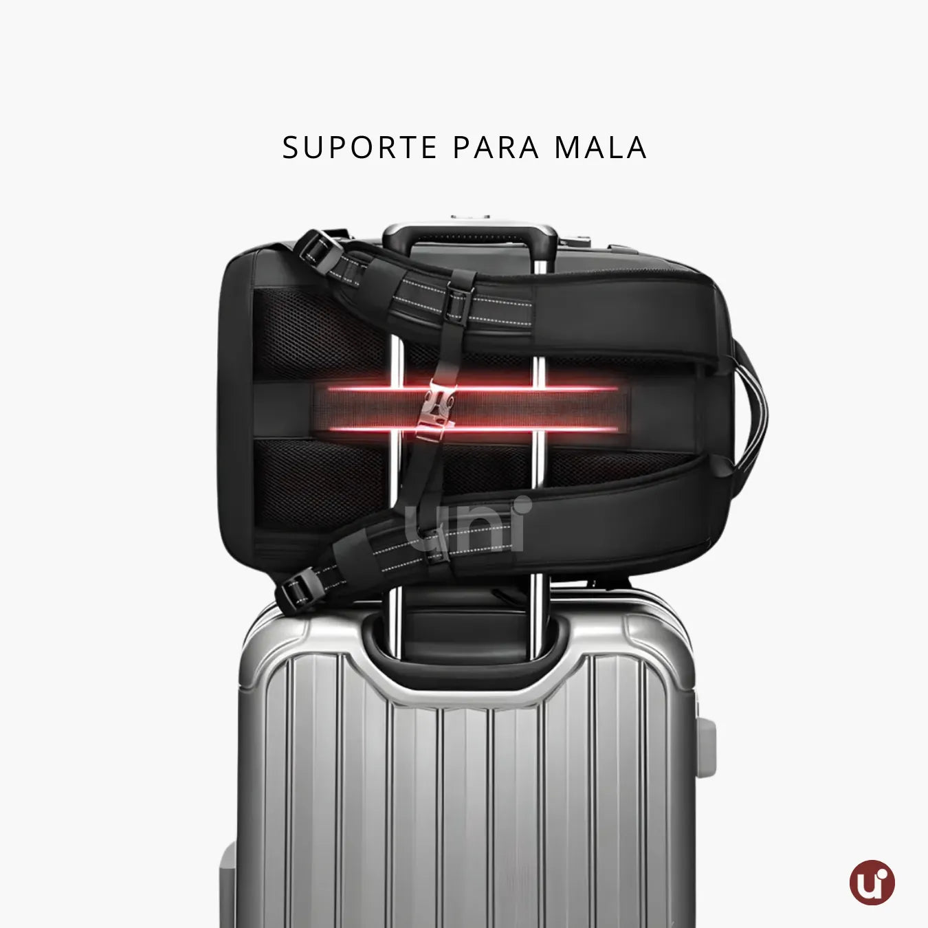 Mochila de viagem feminina AirBag Pack de 60 litros em tecido Oxford impermeável, com sistema a vácuo integrado, ideal para evitar taxas de bagagem.