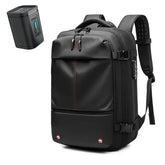 Mochila de viagem feminina AirBag Pack de 60 litros em tecido Oxford impermeável, com sistema a vácuo integrado, ideal para evitar taxas de bagagem.