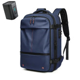 Mochila de viagem feminina AirBag Pack de 60 litros em tecido Oxford impermeável, com sistema a vácuo integrado, ideal para evitar taxas de bagagem.