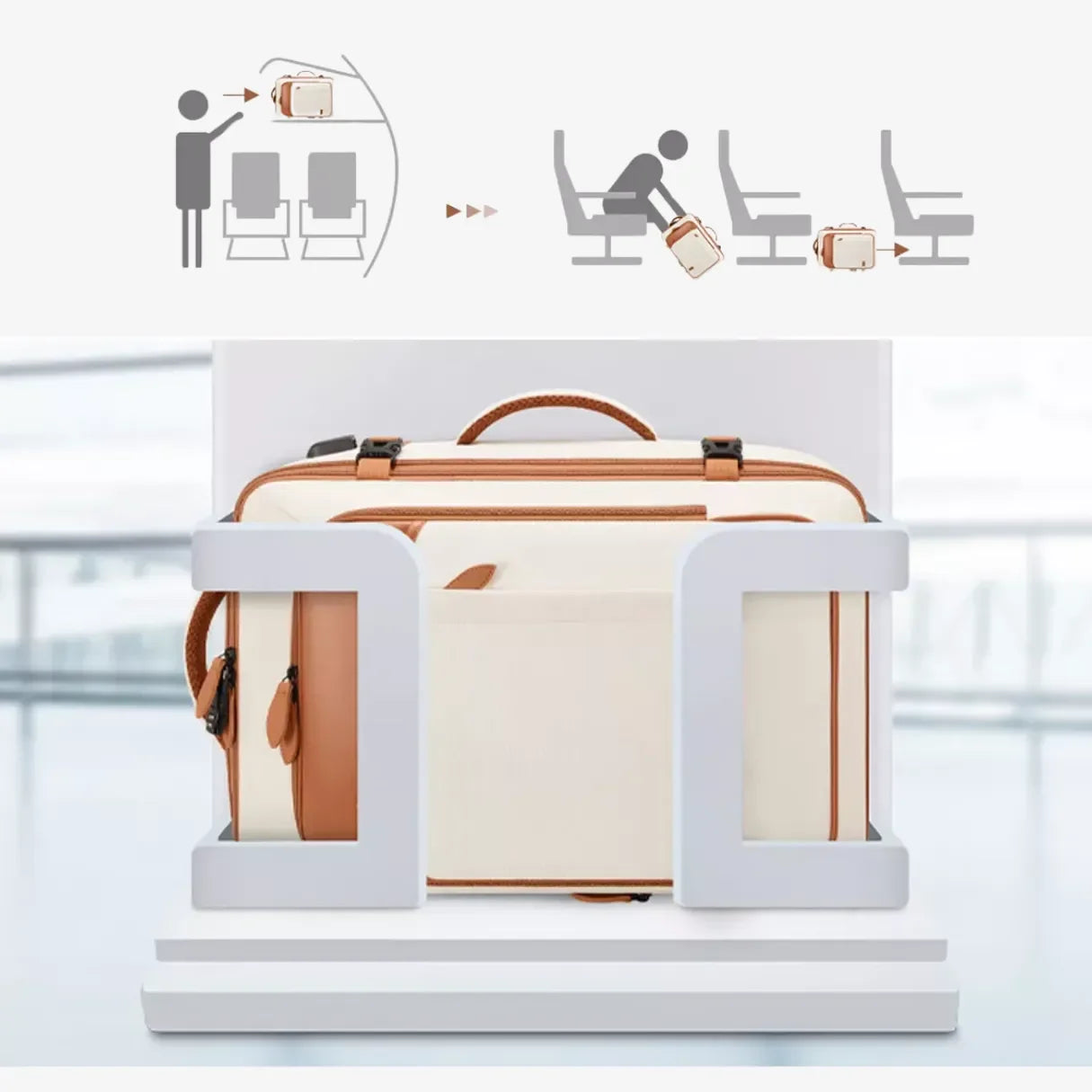 Mochila 40L 4 em 1 + 3 Necessaires GRÁTIS! NovaTech™ - uniescolhas