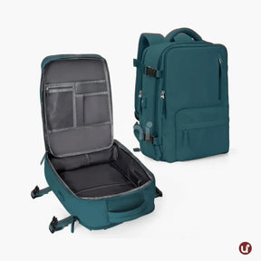 Mochila Expansiva 12 compartimentos - 29L Impermeável BellaJourney™ - uniescolhas