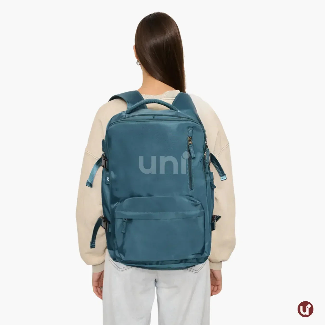 Mochila Expansiva 12 compartimentos - 29L Impermeável BellaJourney™ - uniescolhas