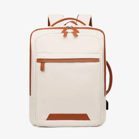 Mochila Feminina Impermeável Para Notebook Com USB Siena - uniescolhas