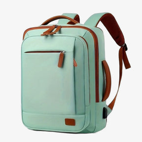 Mochila Feminina Impermeável Para Notebook Com USB Siena - uniescolhas