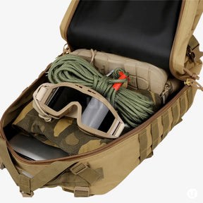 Mochila Tática 50L — Impermeável, Resistente e Estilosa Tactical Titan™ - uniescolhas