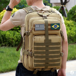 Mochila Tática 50L — Impermeável, Resistente e Estilosa Tactical Titan™ - uniescolhas