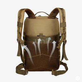 Mochila Tática 50L — Impermeável, Resistente e Estilosa Tactical Titan™ - uniescolhas