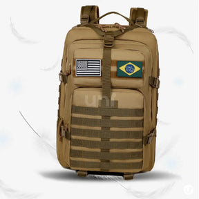Mochila Tática 50L — Impermeável, Resistente e Estilosa Tactical Titan™ - uniescolhas