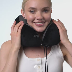 Almofada de Pescoço para Viagem Memory Foam - Kit Conforto 3 Peças