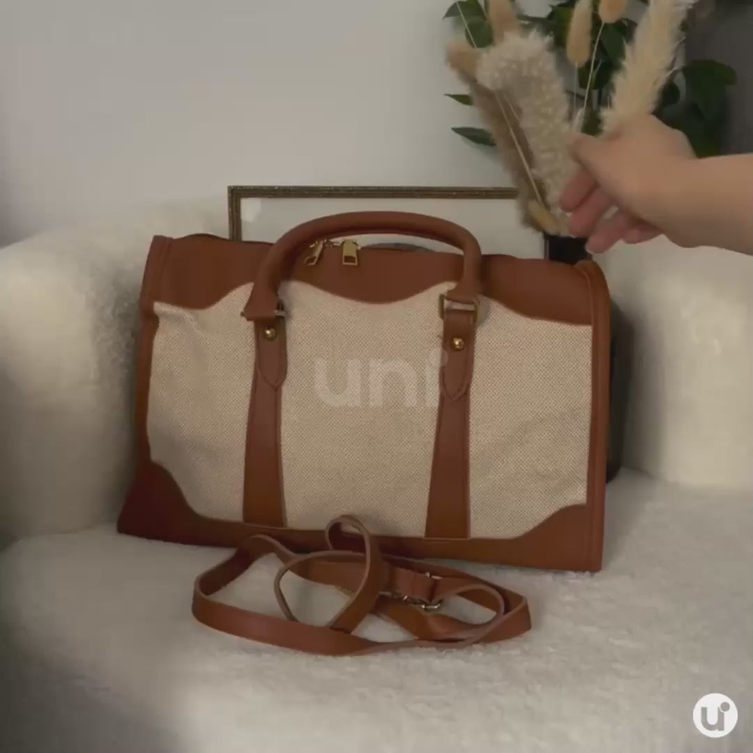 Bolsa Versátil com Alça de Ombro Feita a Lona Le Classique™